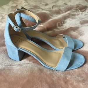 A New Day Baby Blue Heels